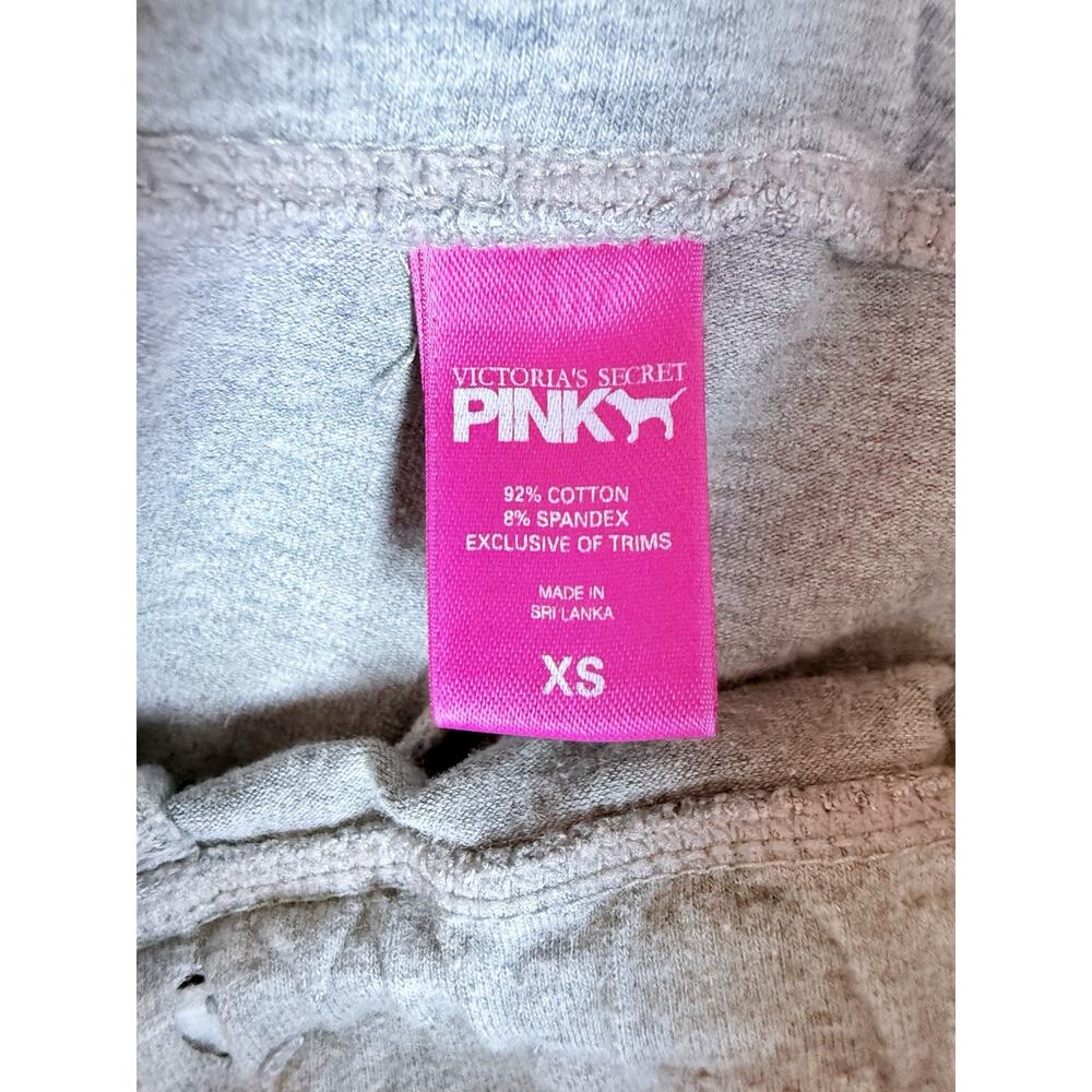 Victorias Secret PINK 86 Sweatpants Grey Lounge Sweatpants Womens Size XS - Picture 7 of 11